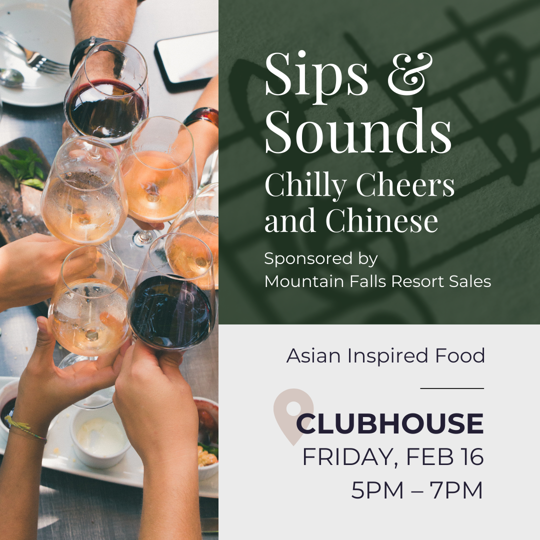 Sips and Sounds “Chilly Cheers and Chinese”