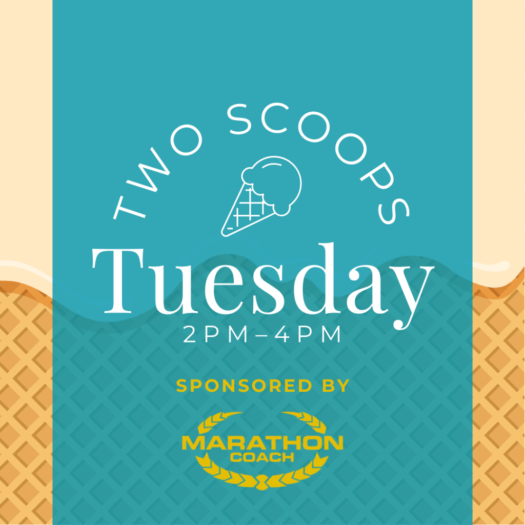 Marathon Two Scoops Tuesday Updated