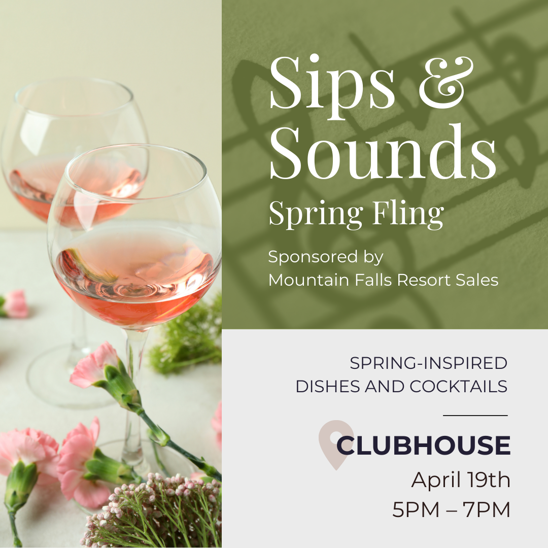 Sips and Sounds Spring Fling