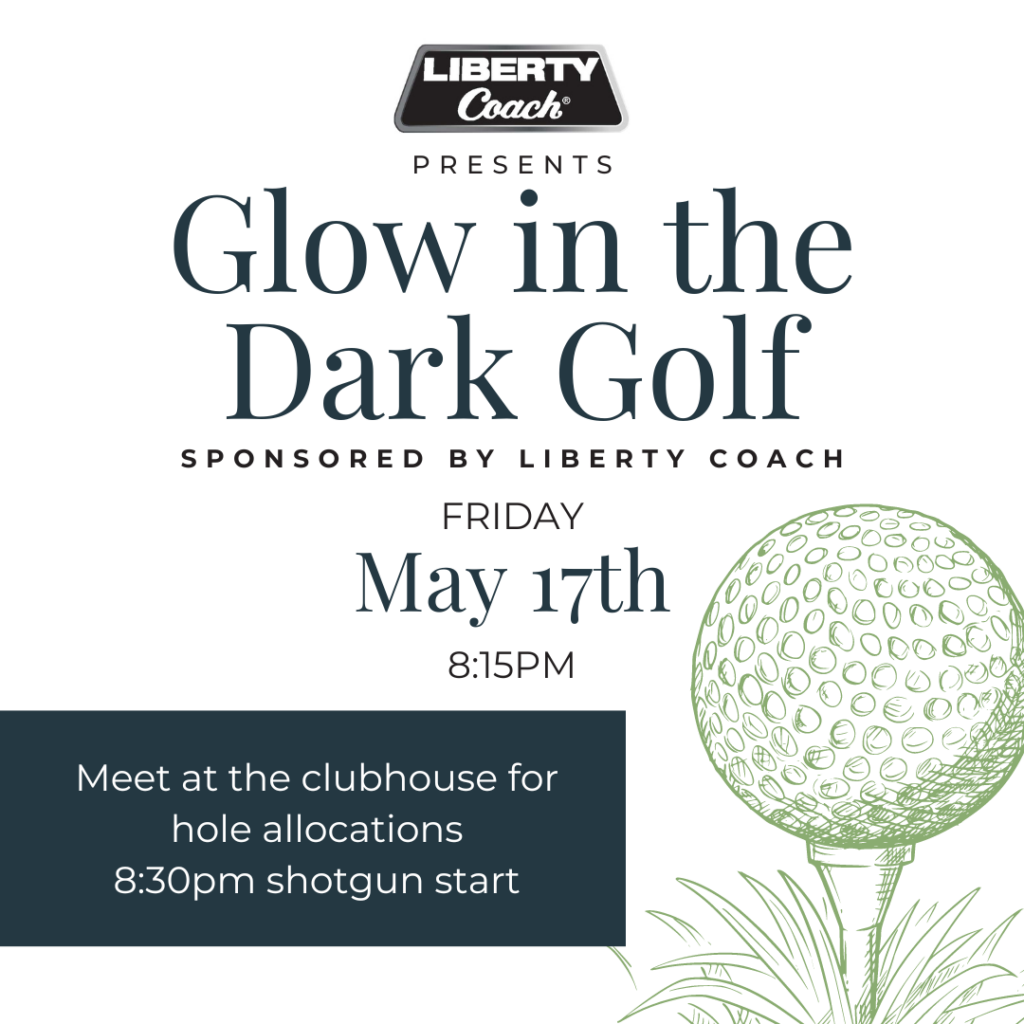 Liberty Coach Golf in the Dark Golf