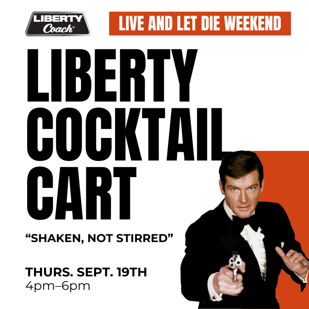 Liberty Shaken Not Stirred Cocktail Cart