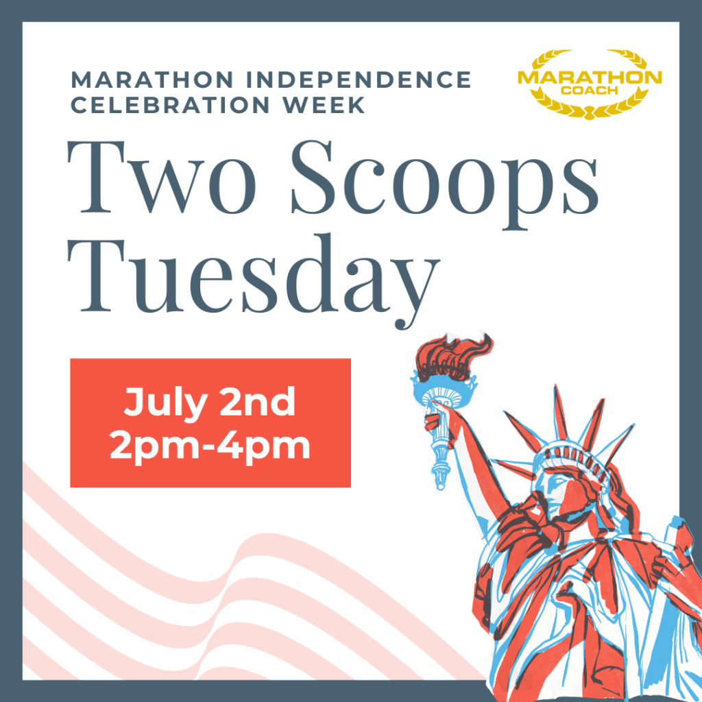 Marathon 4th of July Two Scoops