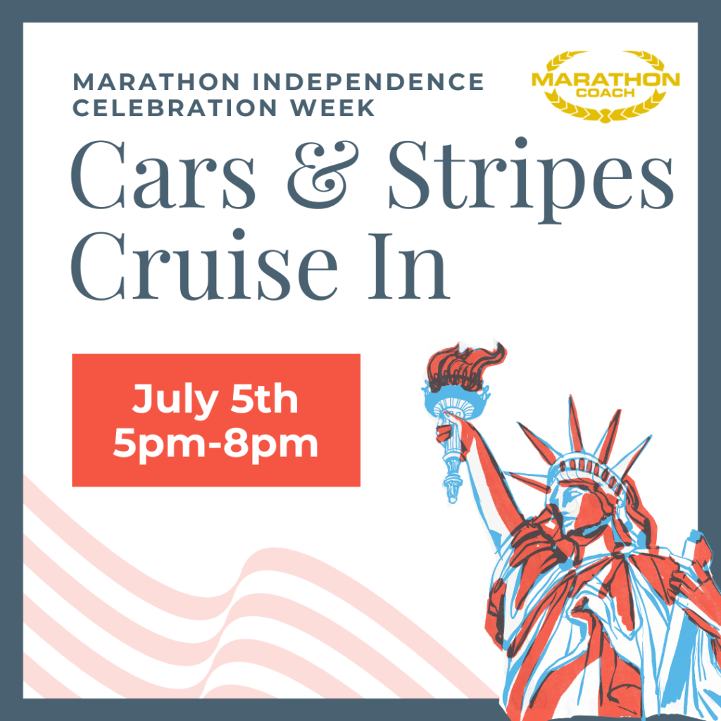 New Cars and Stripes Web Graphic