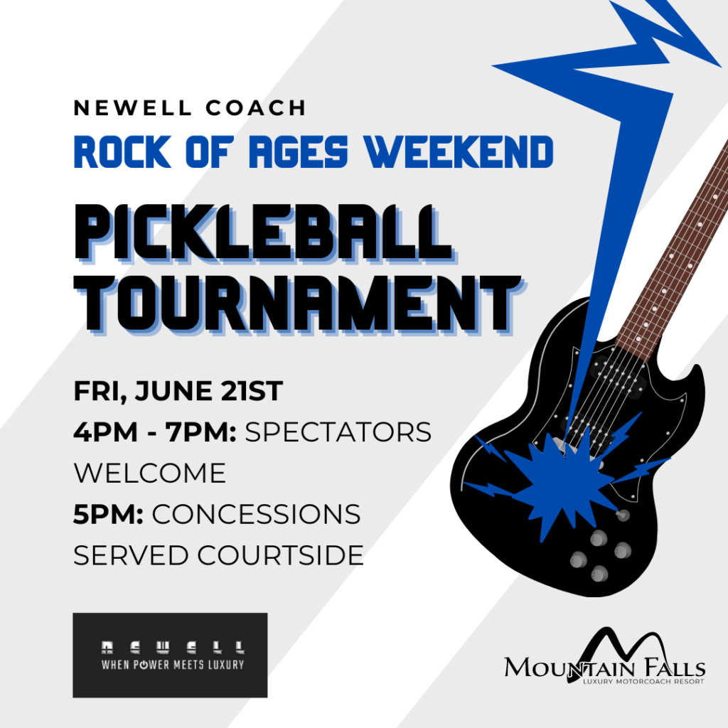 Newell Pickleball Tournament and Concessions