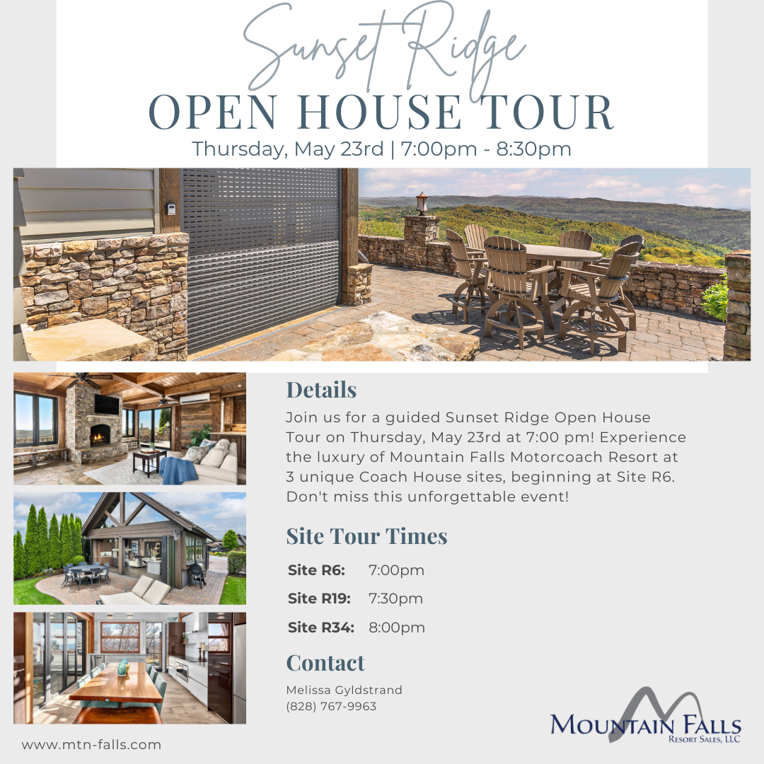 Sunset Ridge Open House Tour