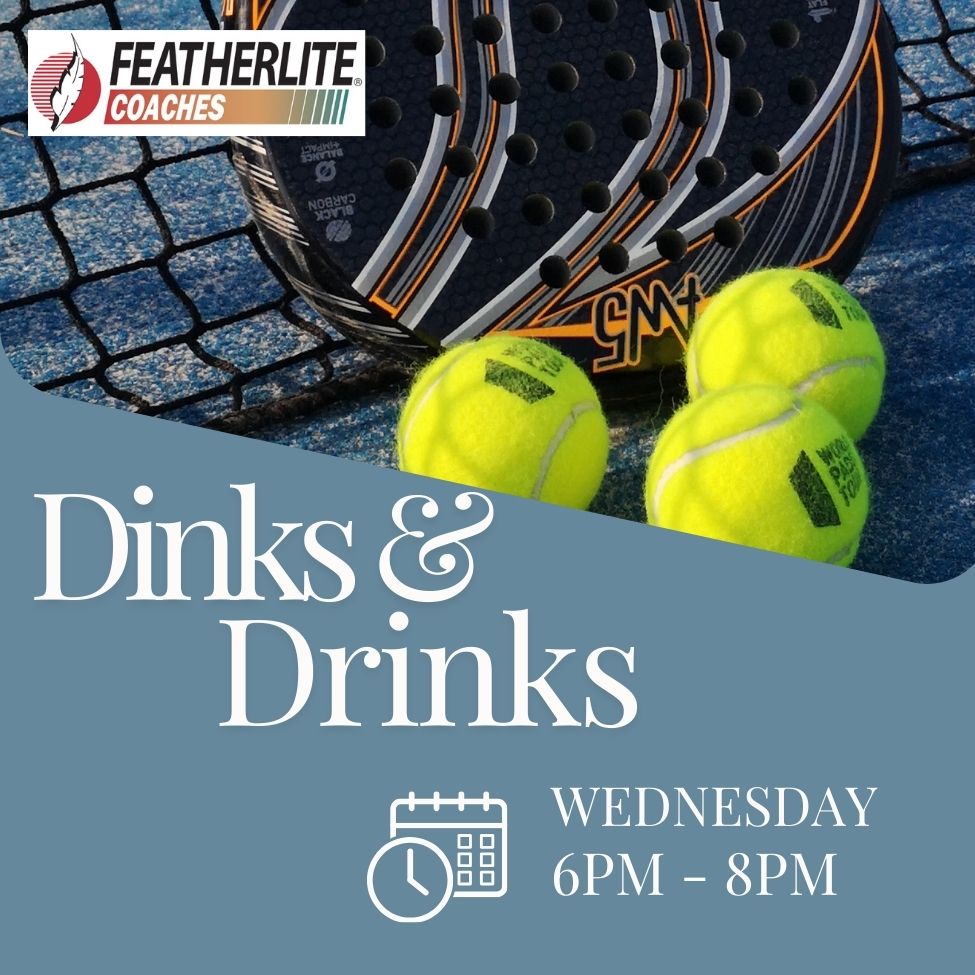 Featherlite Coaches Dinks and Drinks