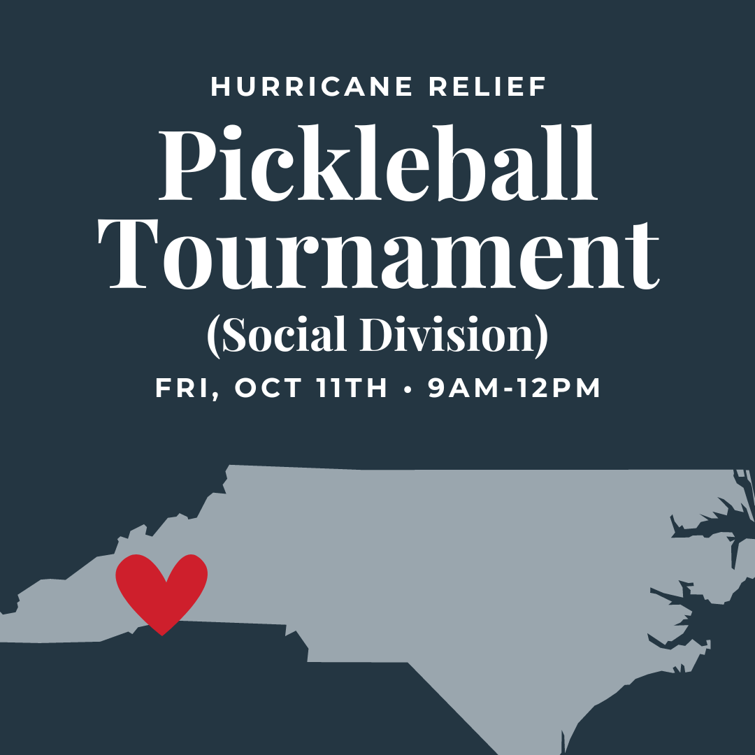 Charity Pickleball Tournament (Social Division)