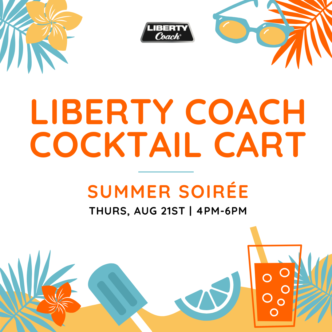 Summer Soiree Liberty Coach Cocktail Cart