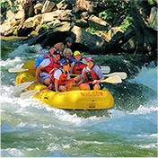 Whitewater rafting