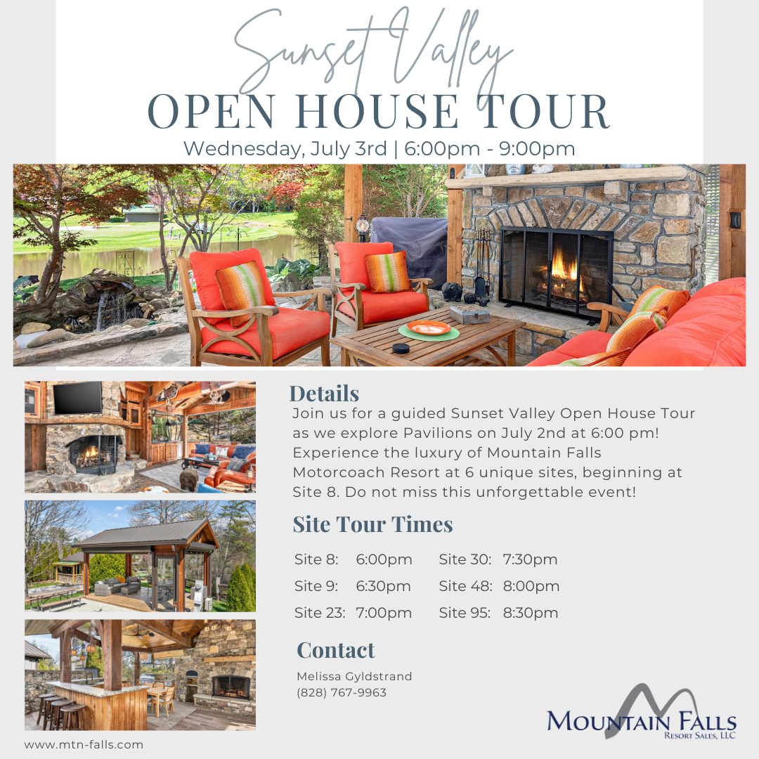 Sunset Valley Open House Tour