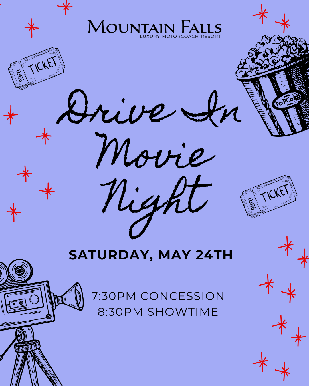 Drive In Movie Night