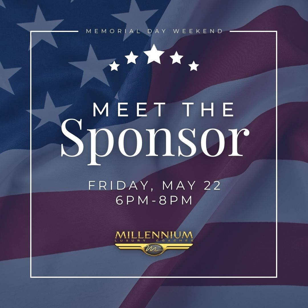 Meet the Sponsor - Millennium Luxury Coaches - Memorial Day Weekend
