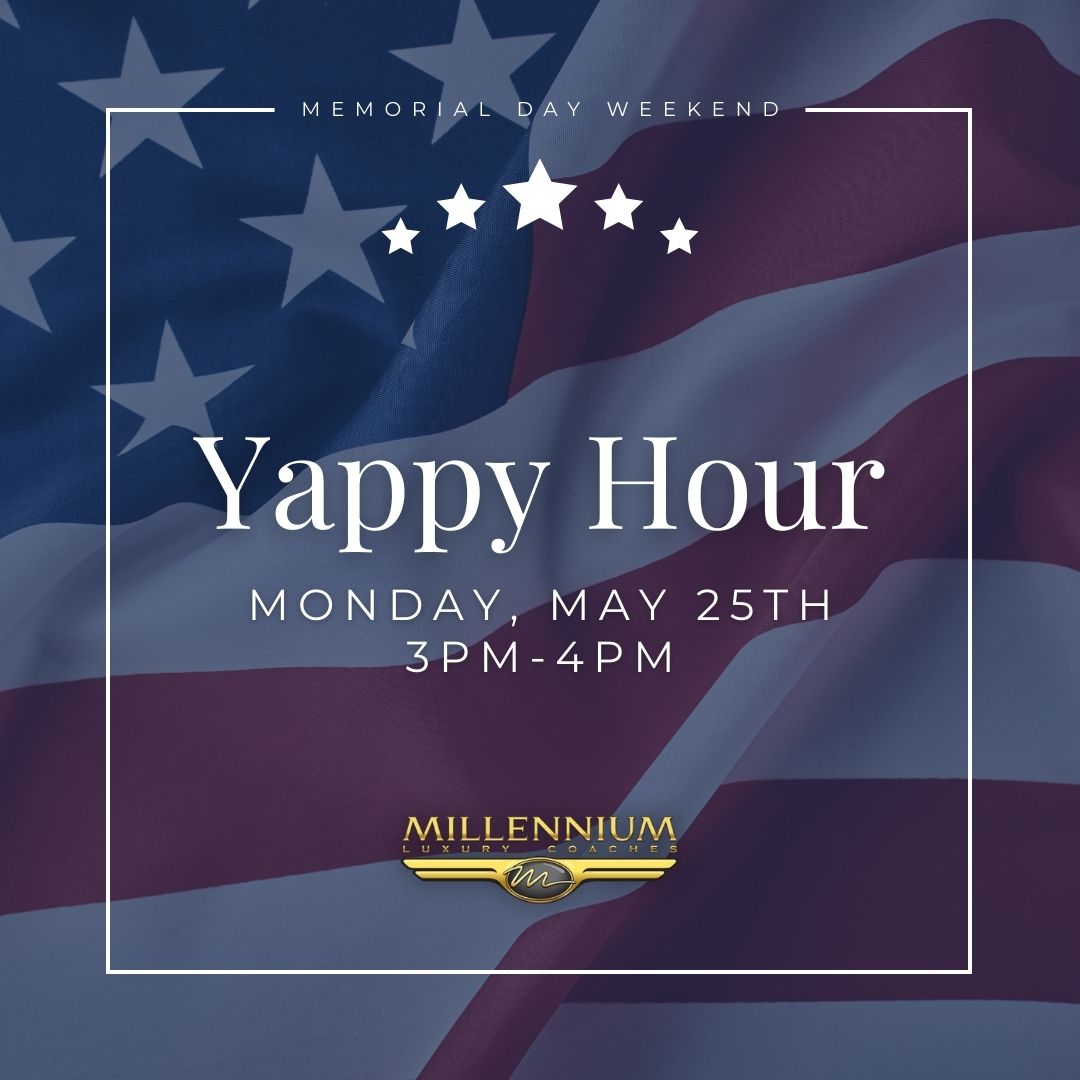 Yappy Hour - Sponsored by Millennium Luxury Coaches